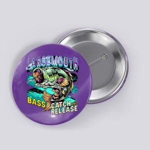 Large Mouth Bass Button