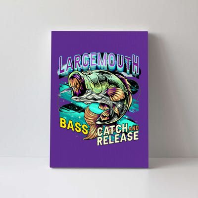 Large Mouth Bass Canvas