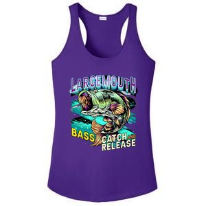 Large Mouth Bass Ladies PosiCharge Competitor Racerback Tank