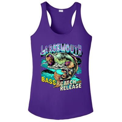Large Mouth Bass Ladies PosiCharge Competitor Racerback Tank