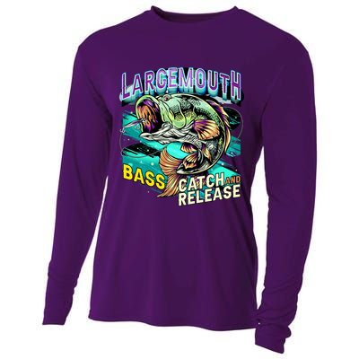Large Mouth Bass Cooling Performance Long Sleeve Crew