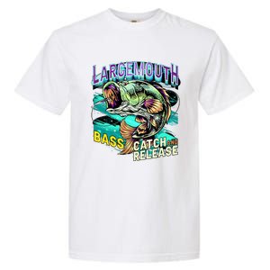 Large Mouth Bass Garment-Dyed Heavyweight T-Shirt