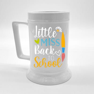 Little Miss Back To School Happy First Day School Gift Beer Stein