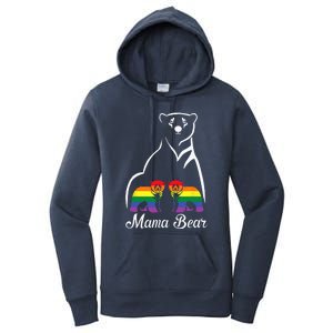 LGBT Mama Bear Pride Mom Rainbow Women's Pullover Hoodie