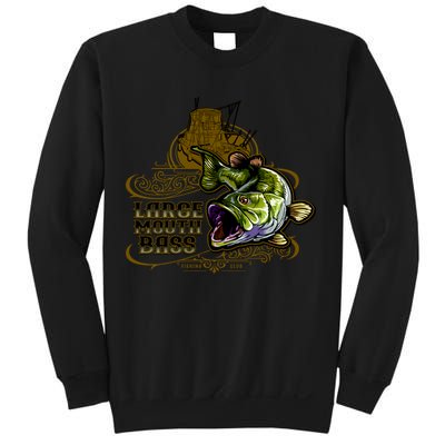 Large Mouth Bass Vintage Sweatshirt