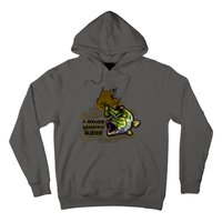 Large Mouth Bass Vintage Hoodie