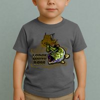 Large Mouth Bass Vintage Toddler T-Shirt
