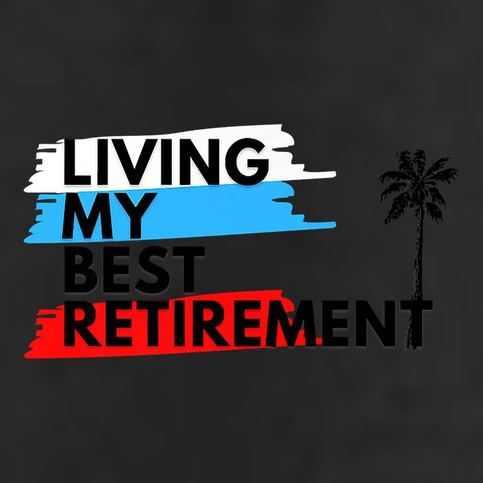 Living My Best Retirement Adult Drive Performance Visor