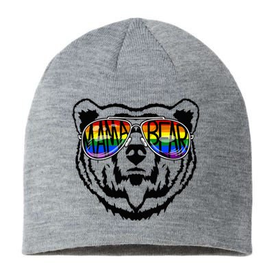 LGBTQ Mama Bear Proud Mom Momma Ally Rainbow Flag Pride Sustainable Beanie