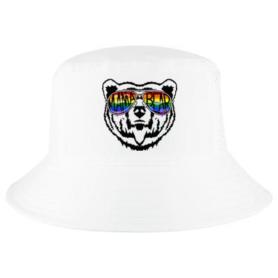 LGBTQ Mama Bear Proud Mom Momma Ally Rainbow Flag Pride Cool Comfort Performance Bucket Hat