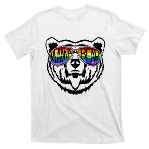 LGBTQ Mama Bear Proud Mom Momma Ally Rainbow Flag Pride T-Shirt