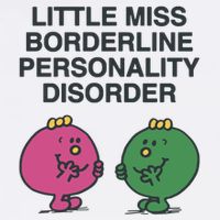 Little Miss Borderline Personality Disorder Doggie Tank