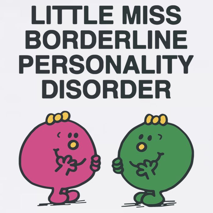 Little Miss Borderline Personality Disorder Doggie Tank