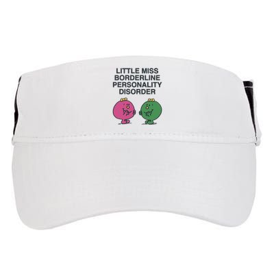 Little Miss Borderline Personality Disorder Adult Drive Performance Visor