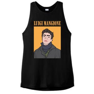 Luigi Mangione Brian Thompson Unitedhealthcare Ceo Ladies PosiCharge Tri-Blend Wicking Tank