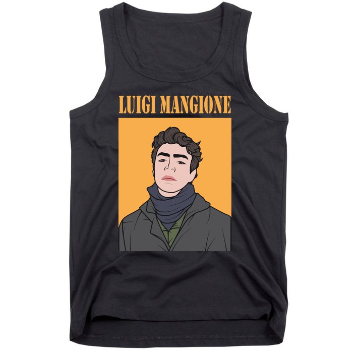 Luigi Mangione Brian Thompson Unitedhealthcare Ceo Tank Top