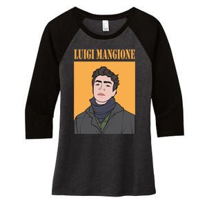 Luigi Mangione Brian Thompson Unitedhealthcare Ceo Women's Tri-Blend 3/4-Sleeve Raglan Shirt