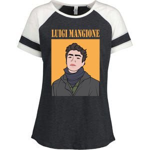 Luigi Mangione Brian Thompson Unitedhealthcare Ceo Enza Ladies Jersey Colorblock Tee