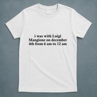 Luigi Mangione Brian Thompson Unitedhealthcare Ceo T-Shirt