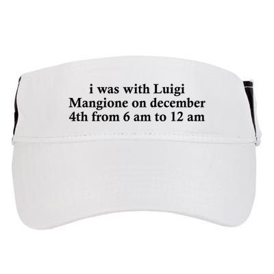 Luigi Mangione Brian Thompson Unitedhealthcare Ceo Adult Drive Performance Visor