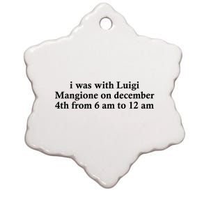 Luigi Mangione Brian Thompson Unitedhealthcare Ceo Ceramic Star Ornament