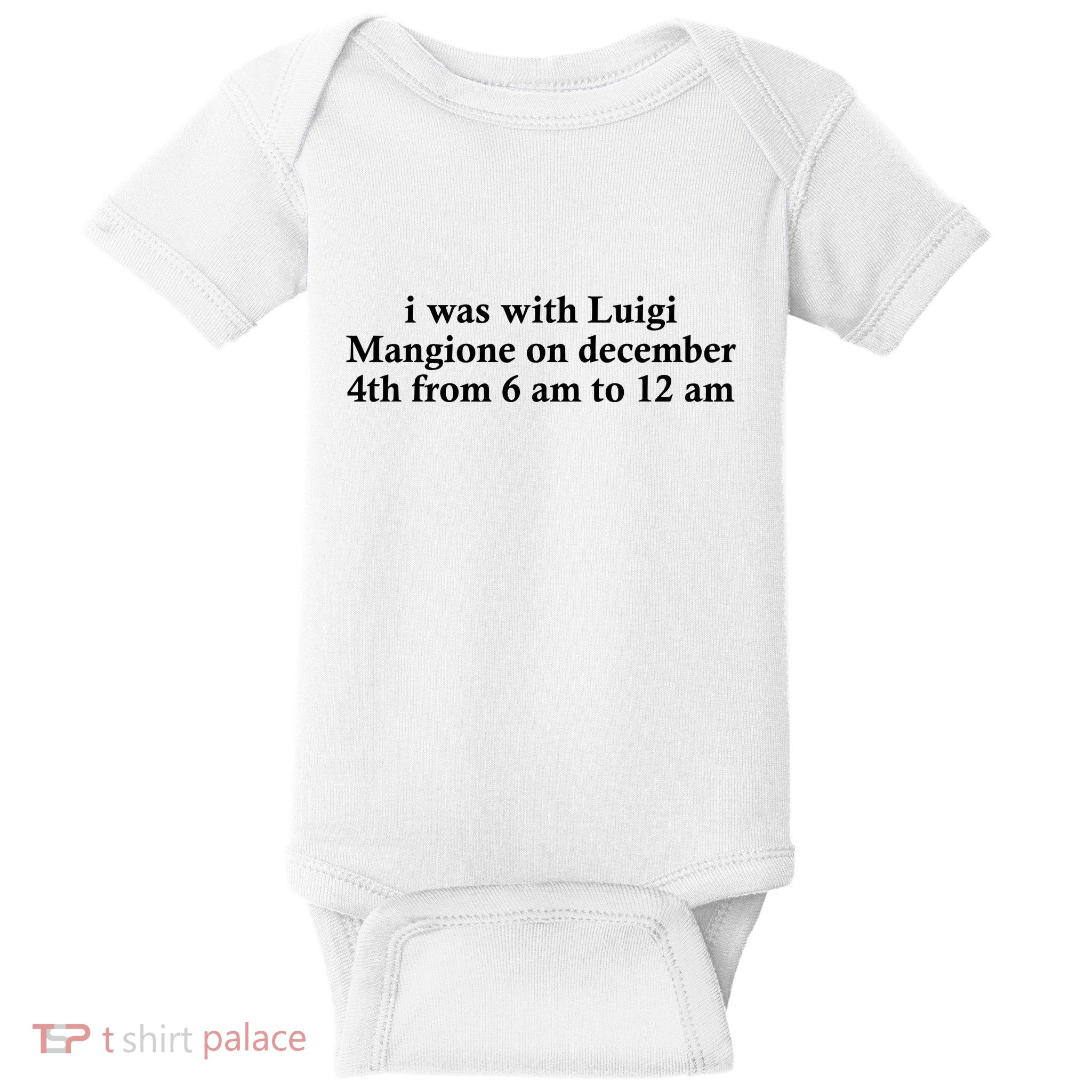Luigi Mangione Brian Thompson Unitedhealthcare Ceo Baby Bodysuit