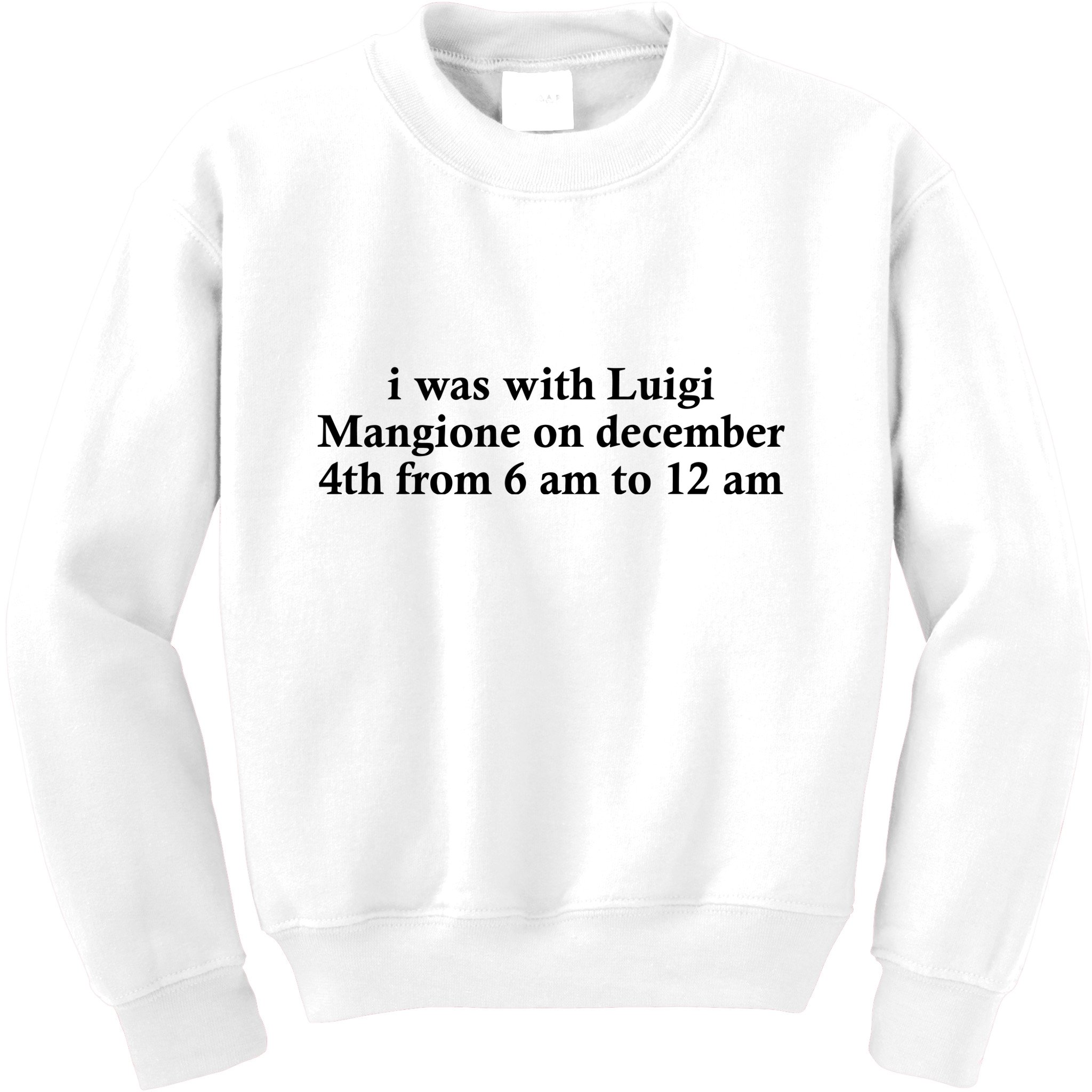 Luigi Mangione Brian Thompson Unitedhealthcare Ceo Kids Sweatshirt
