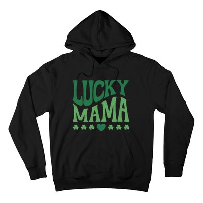 Lucky Mama Cute St Patricks Day Mom Hoodie