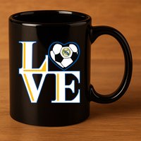 Love Madrid Cf 11oz C Handle Ceramic Mug
