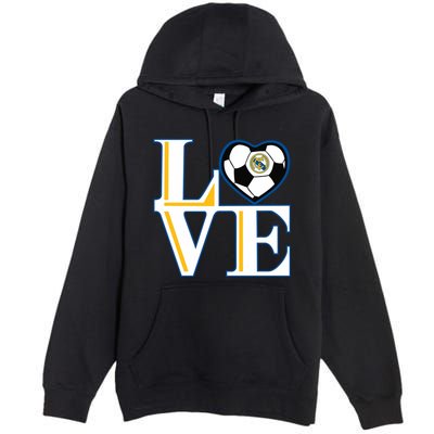 Love Madrid Cf Premium Pullover Hoodie