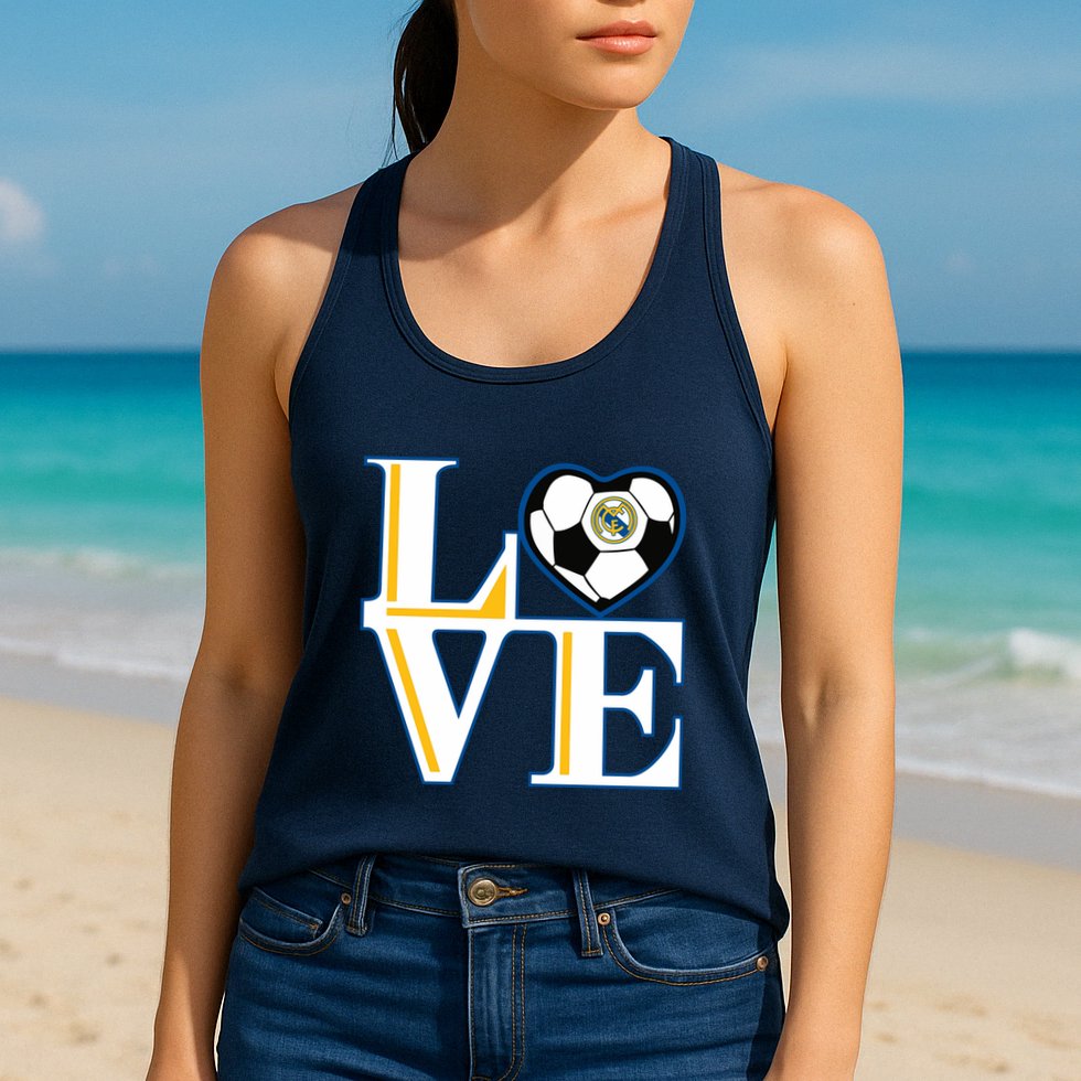 Love Madrid Cf Womens Tank Top