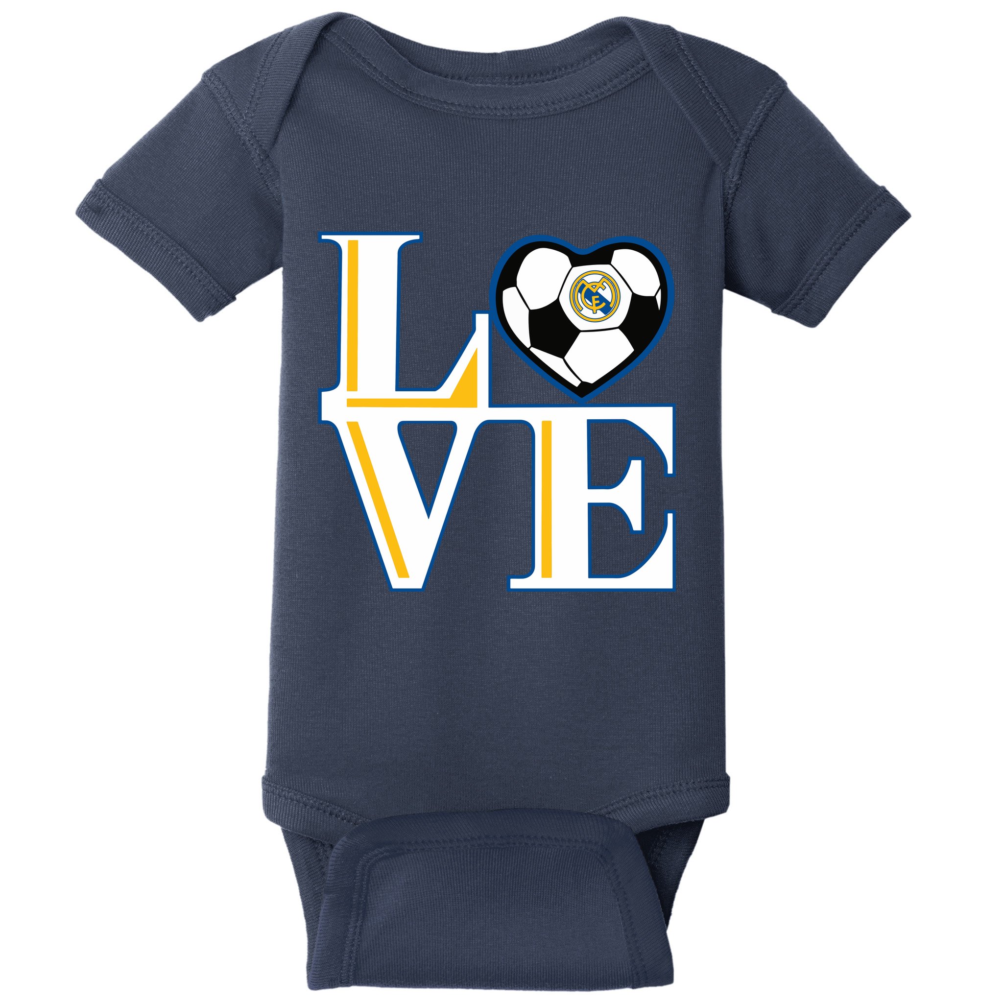 Love Madrid Cf Baby Bodysuit