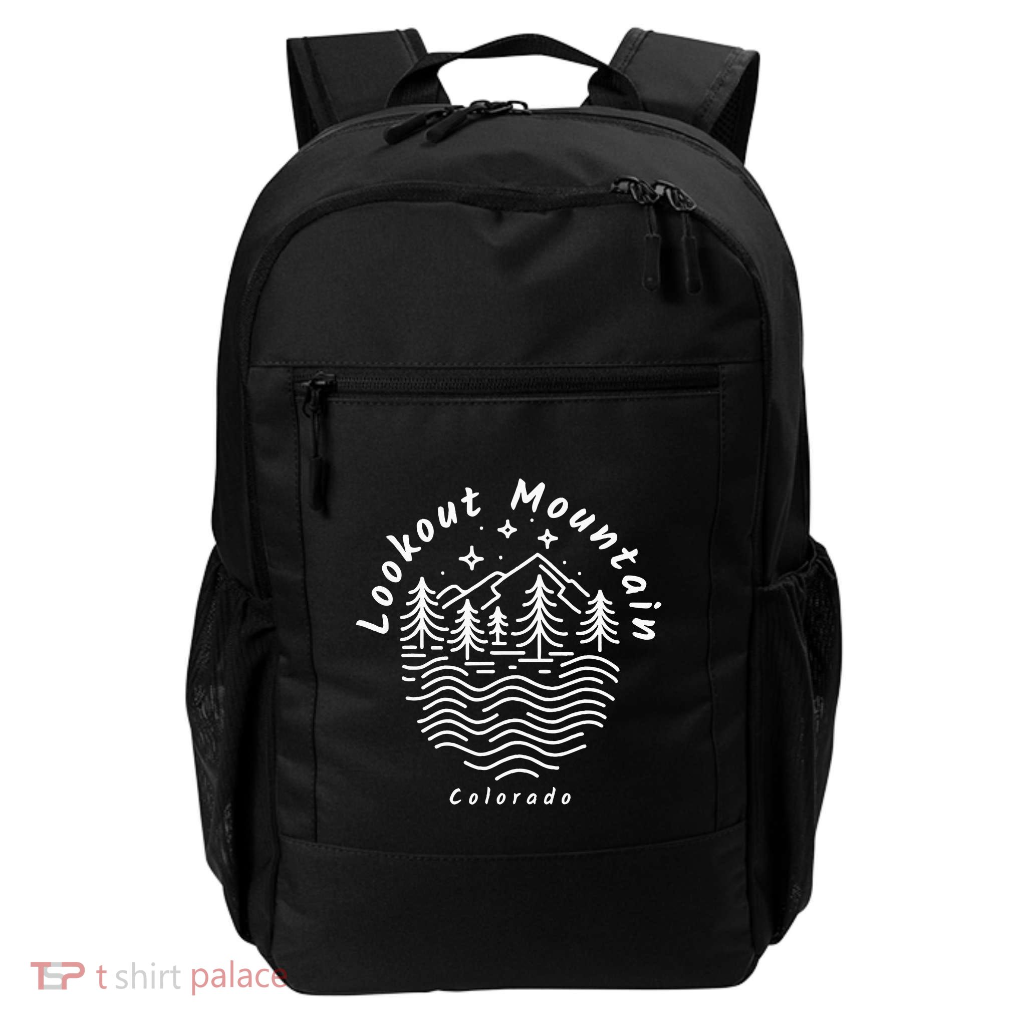 Lookout Mountain Colorado Mountain Range Daily Commute Backpack