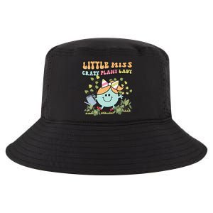 Little Miss Crazy Plant Lady Plant Mom Plant Lover Gardening Cool Comfort Performance Bucket Hat