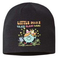 Little Miss Crazy Plant Lady Plant Mom Plant Lover Gardening Sustainable Beanie