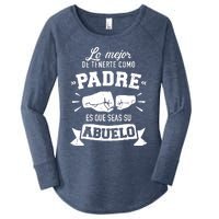 Lo mejor cosa tenerte como padre es que seas su como abuelo Women's Perfect Tri Tunic Long Sleeve Shirt