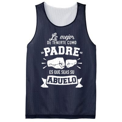 Lo mejor cosa tenerte como padre es que seas su como abuelo Mesh Reversible Basketball Jersey Tank