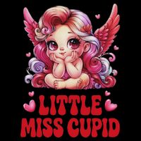 Little Miss Cupid Valentines Day For Apron