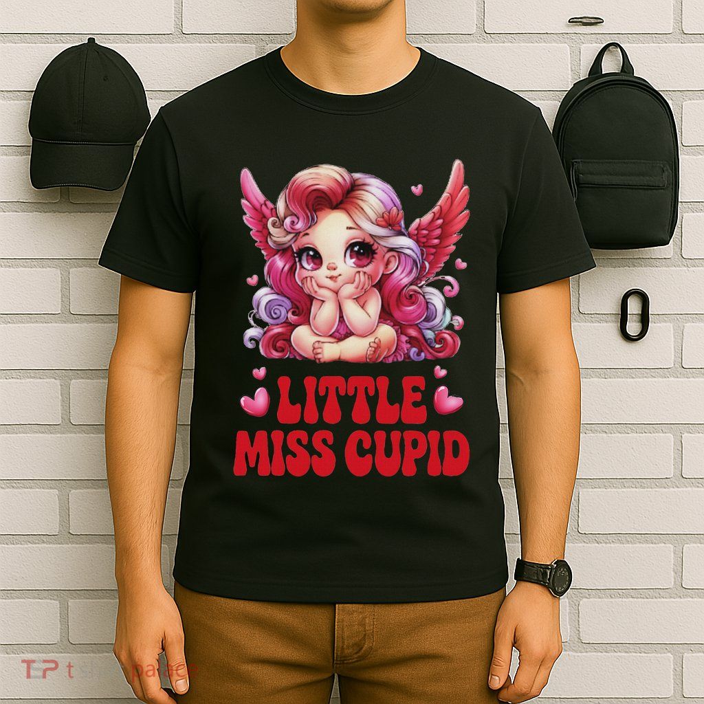 Little Miss Cupid Valentines Day For T-Shirt