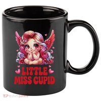 Little Miss Cupid Valentines Day For 11oz C Handle Ceramic Mug