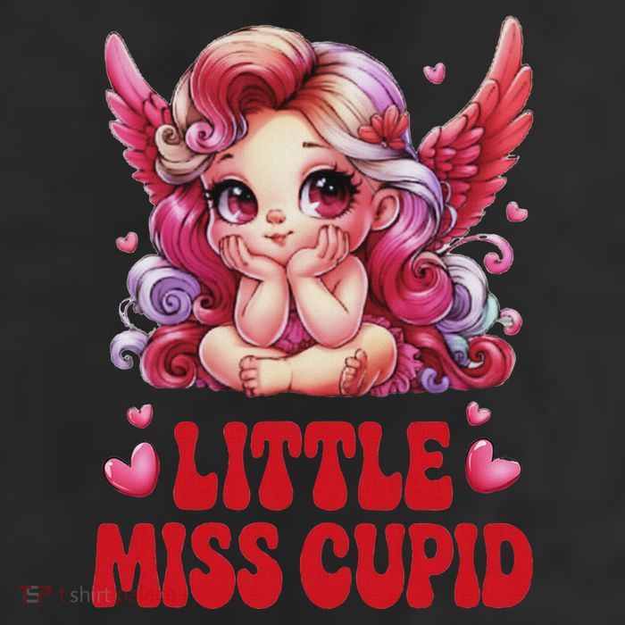 Little Miss Cupid Valentines Day For 11oz C Handle Ceramic Mug