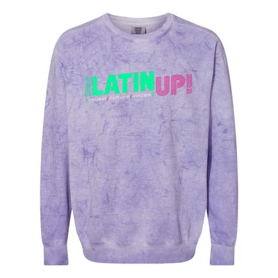 LatinUp Music Culture Voices Colorblast Crewneck Sweatshirt