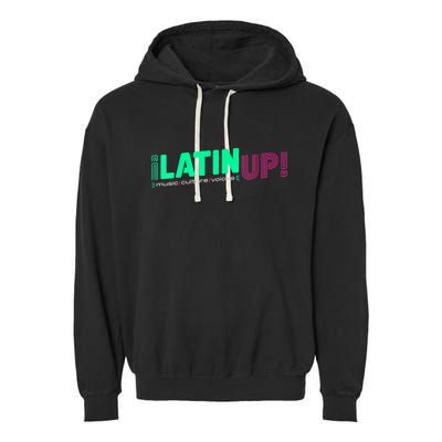 LatinUp Music Culture Voices Garment-Dyed Fleece Hoodie