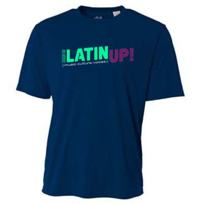 LatinUp Music Culture Voices Cooling Performance Crew T-Shirt