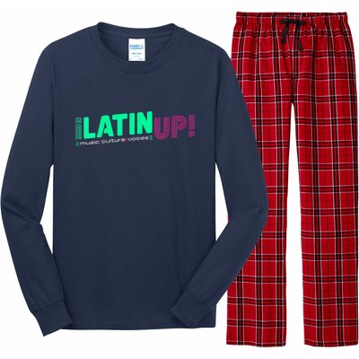 LatinUp Music Culture Voices Long Sleeve Pajama Set