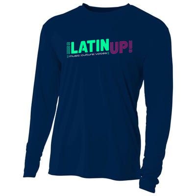 LatinUp Music Culture Voices Cooling Performance Long Sleeve Crew