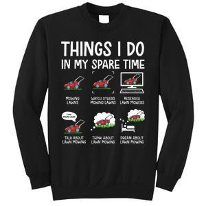 Lawn Mower Clothes Gifts For Landscapers Gardener Sweatshirt