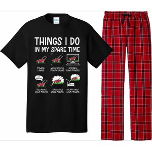 Lawn Mower Clothes Gifts For Landscapers Gardener Pajama Set