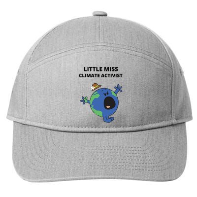 Little Miss Climate Activist 7-Panel Snapback Hat