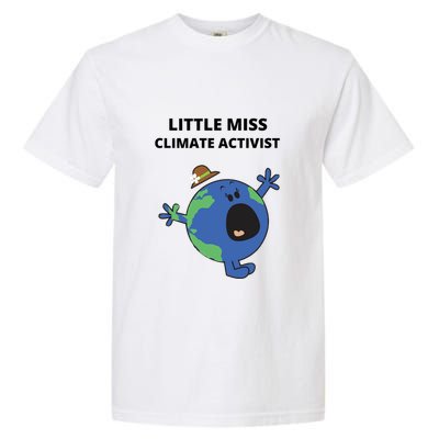 Little Miss Climate Activist Garment-Dyed Heavyweight T-Shirt